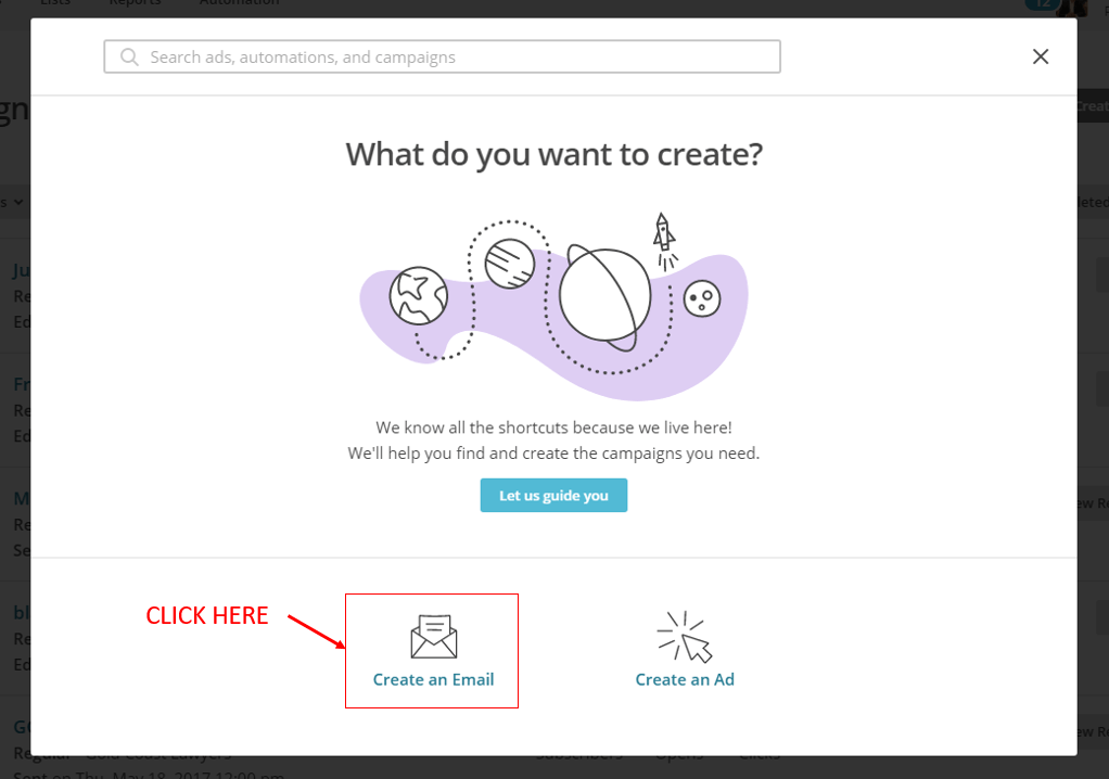 How To Create a Mailchimp Campaign